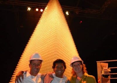 Champagne Tower Goes Record Luuk Broos Events