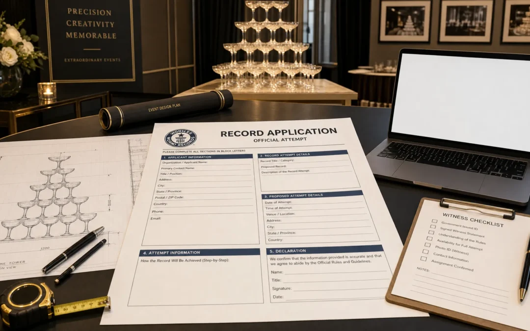 How to use the Guinness World Records website before an attempt