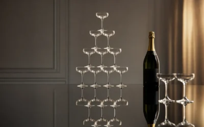 Small champagne tower ideas that still feel spectacular