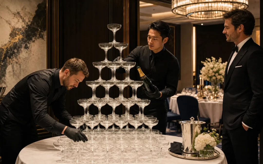 Is a 5 tier champagne tower right for your venue?