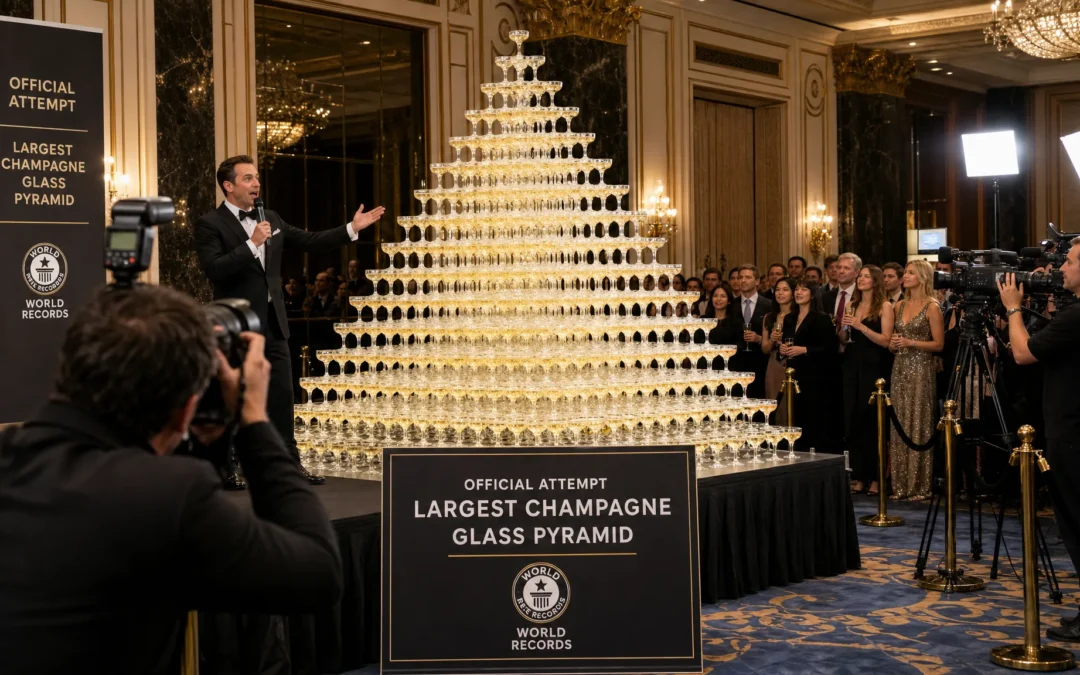 How a guiness world record event boosts media attention