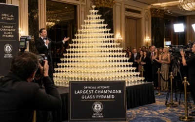 How a guiness world record event boosts media attention