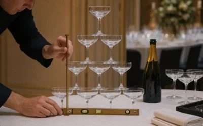 Is a champagne tower 10 piece set enough for your celebration?