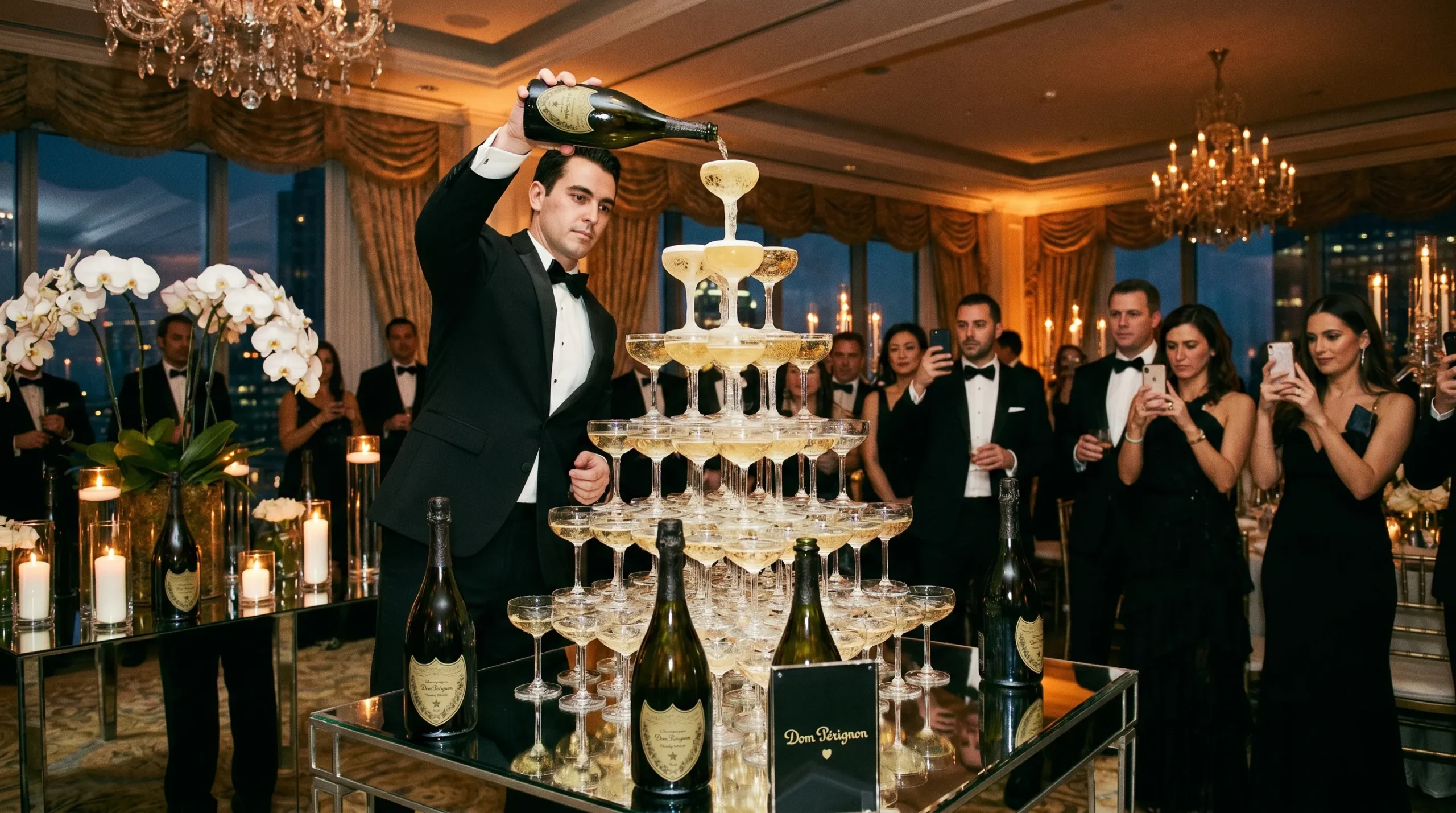 is-a-dom-perignon-tower-the-ultimate-luxury-event–2e82207e-1785416159991 Is a Dom Perignon tower the ultimate luxury event statement?